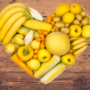 Користь овочів і фруктів жовтого кольору