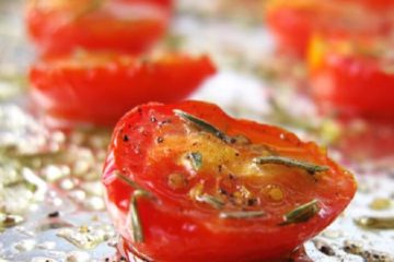 Tomatoes and olive oil