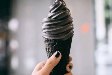 Чорне морозиво
