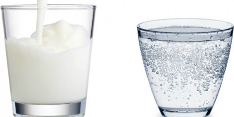 Вода і молоко