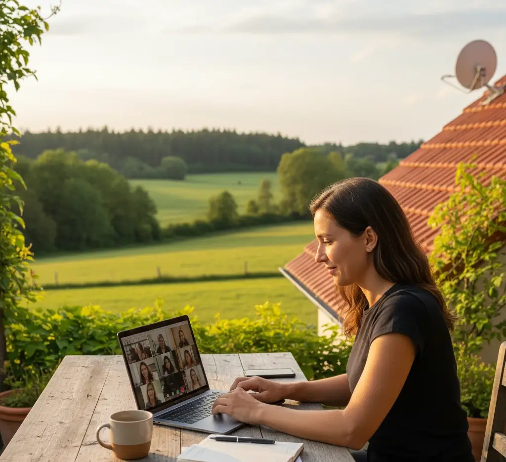 Робота через Starlink в віддаленій локації